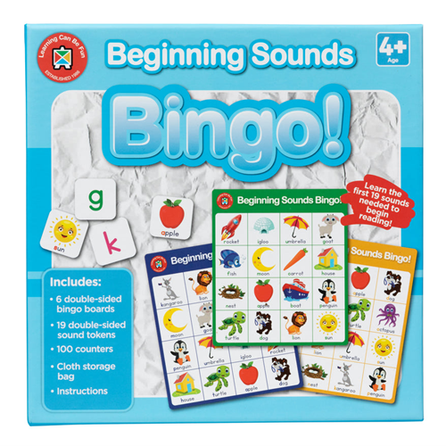 Beginning Sounds Bingo